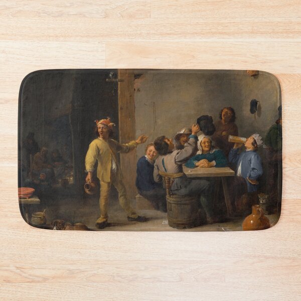 Item preview, Peasants Celebrating Twelfth Night | David Teniers the Younger | 1635 Renaissance Art designed and sold by CJET.