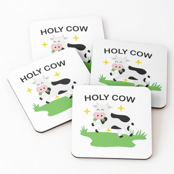 Item preview, Holy Cow Funny Cute Design designed and sold by DeliveryGeorge.
