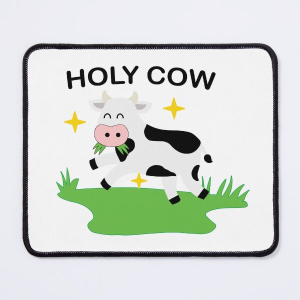 Item preview, Holy Cow Funny Cute Design designed and sold by DeliveryGeorge.