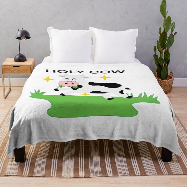 Item preview, Holy Cow Funny Cute Design designed and sold by DeliveryGeorge.