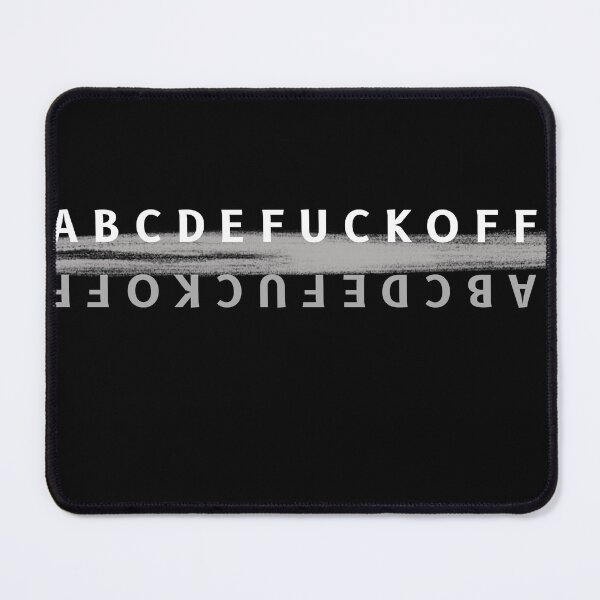 Item preview, ABCDEFUCKOFF designed and sold by SoulWriter.