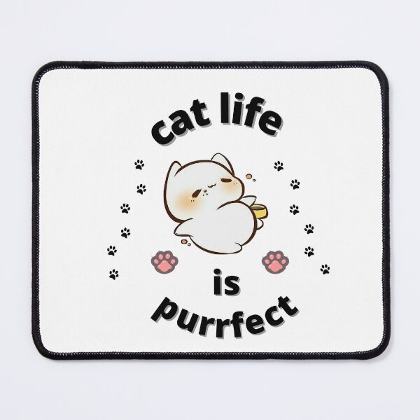 Item preview, Cat life is purrfect designed and sold by ProjectOfColor.