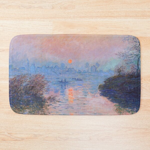 Item preview, Sunset on the Seine in Lavacore by Claude Monet designed and sold by ArtHistoryLover.