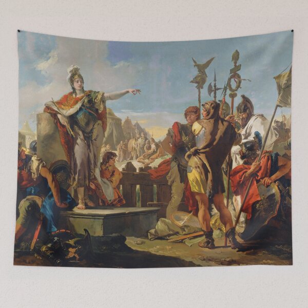 Item preview, Queen Zenobia Addressing Her Soldiers | Giovanni Battista Tiepolo | 1730 History Roman Empire Art designed and sold by CJET.