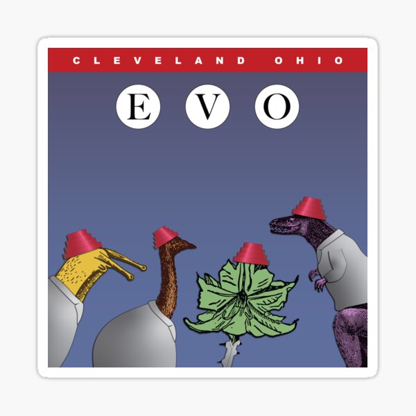 Evolution 2022 (Devo's Freedom of Choice) Sticker