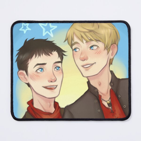 Item preview, Merlin and Arthur designed and sold by RivalMythos.