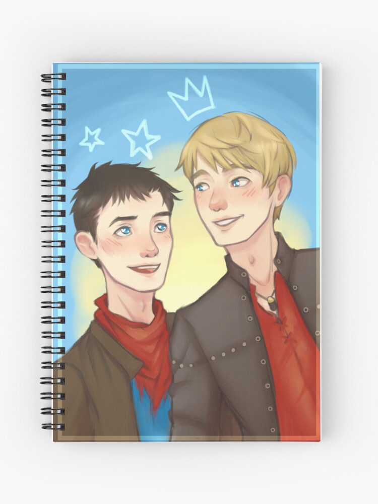 Merlin and Arthur&quot; Journal for Sale by RivalMythos | Redbubble