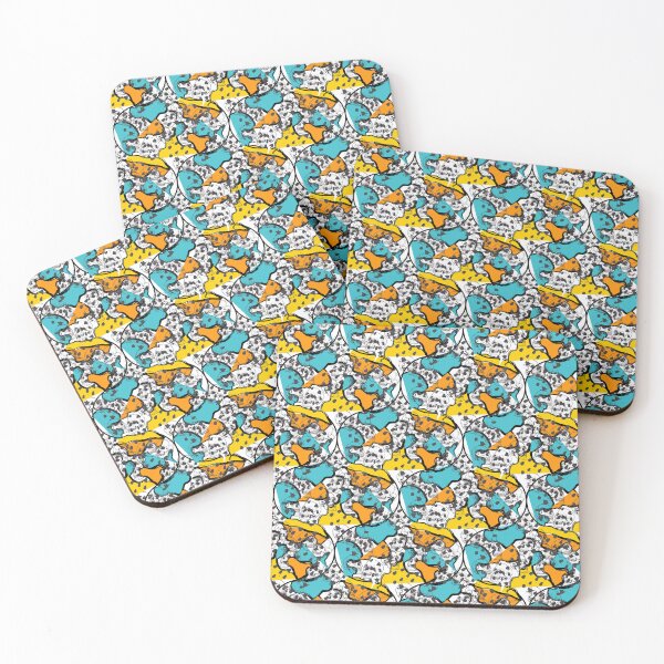 Item preview, Colorful Ogee Repeating Pattern designed and sold by 69Designs-MP.