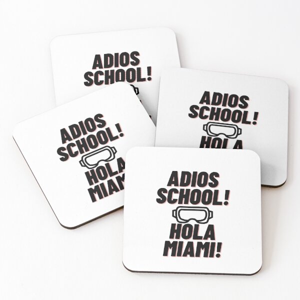Item preview, Adios School! Hola Miami! designed and sold by boomantique.