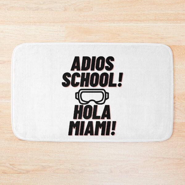 Item preview, Adios School! Hola Miami! designed and sold by boomantique.