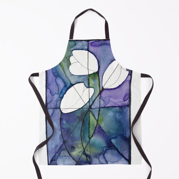 Item preview, Tulips in a Stained Glass Window designed and sold by The Elderberry Blossom.