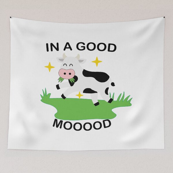 Item preview, In A Good Mood Cow  designed and sold by DeliveryGeorge.