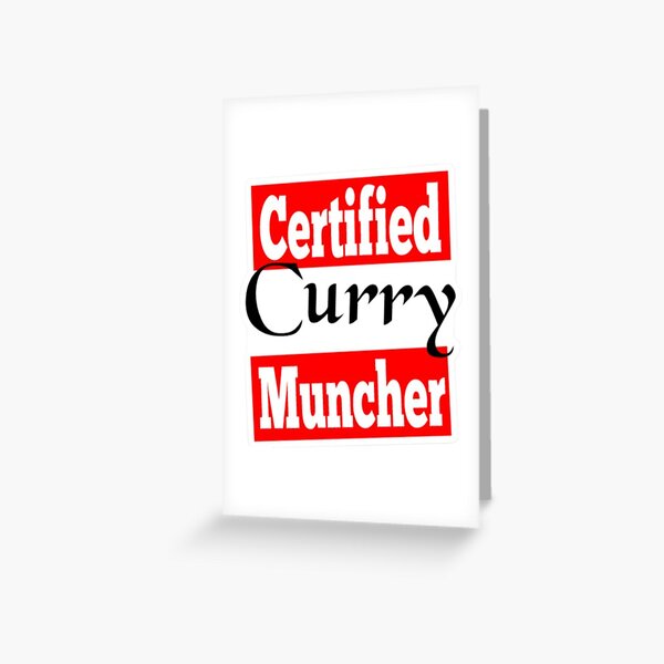 Item preview, Certified Curry Muncher designed and sold by MbiswaS16.