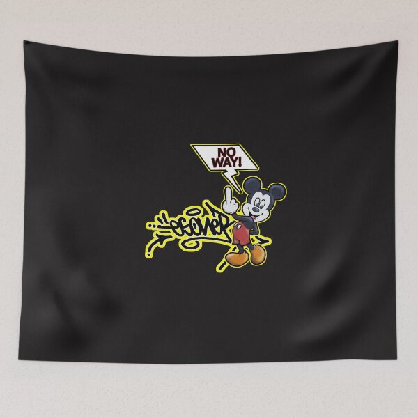 Item preview, NO WAY MOUSE ESONER TAG URBAN GRAFFITI STREET STYLE  designed and sold by GraffitiBomberZ.