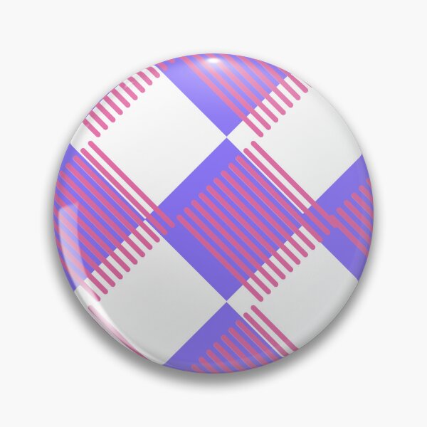 Item preview, Checkered Squares Cubes Ornamentation Geometry Shapes Purple Pink designed and sold by WORLD-SOFIA.