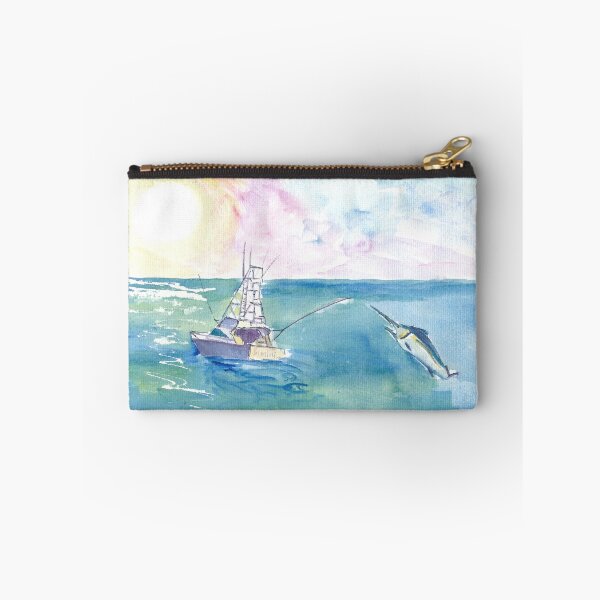 Item preview, Gone Caribbean Fishing With Yacht and Marlin designed and sold by artshop77.