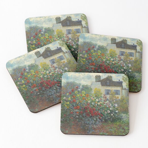 Aperçu de l'œuvre Le jardin de Monet à Argenteuil par Claude Monet créée et vendue par ArtHistoryLover.