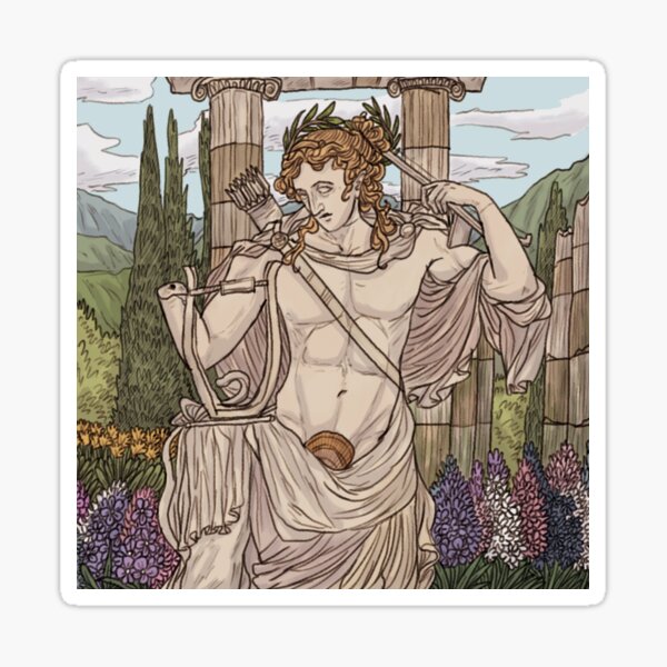 Item preview, Apollo, who delighted in arrows, arts, poetry and light of the sun,   designed and sold by Nhất (David) Lường.