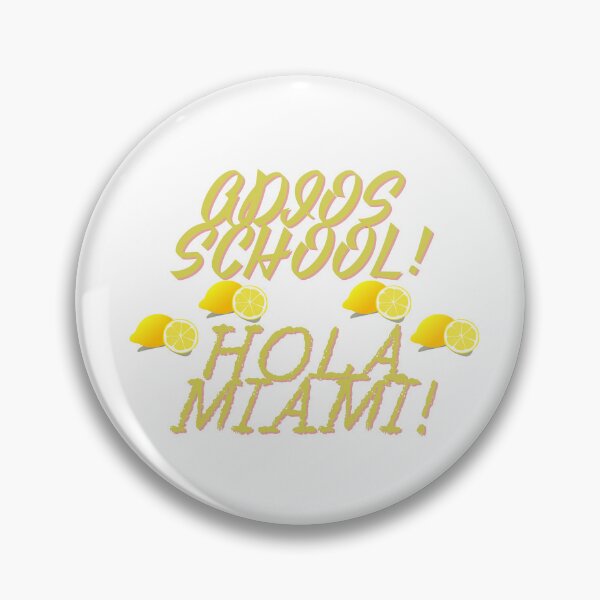 Item preview, Adios School Hola Miami - Lemon Summer - Summer designed and sold by boomantique.