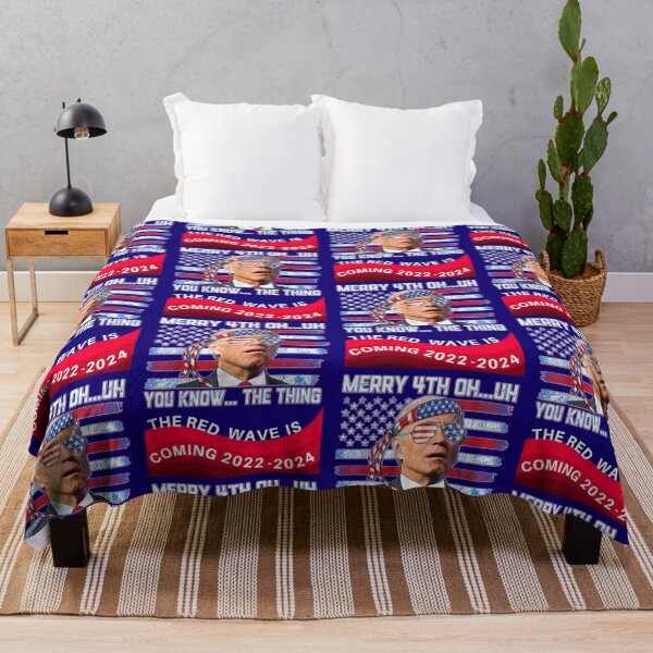Item preview, Happy 4th Of You Know The Thing The Red Wave Is Coming designed and sold by WoodburyLake.