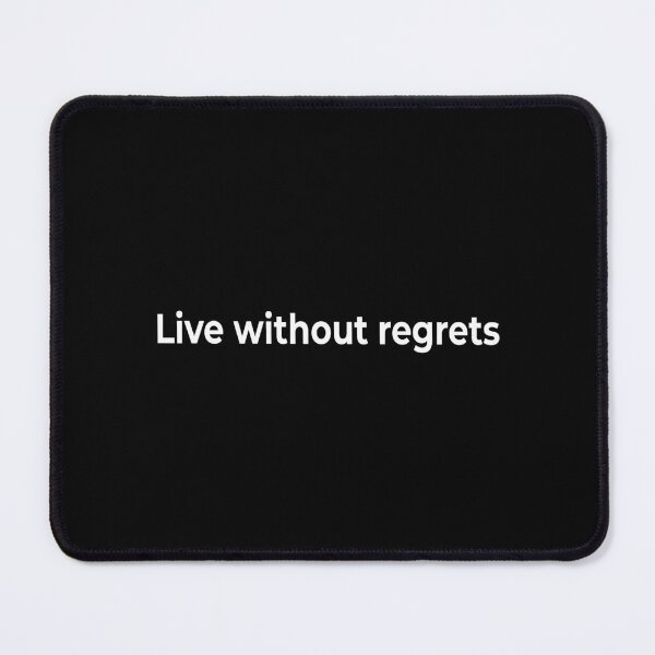 Item preview, Live without regrets designed and sold by KingPhilosopher.