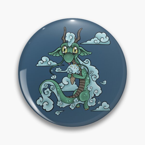 Item preview, Cloud Cream Dragon  designed and sold by Breezeworks.