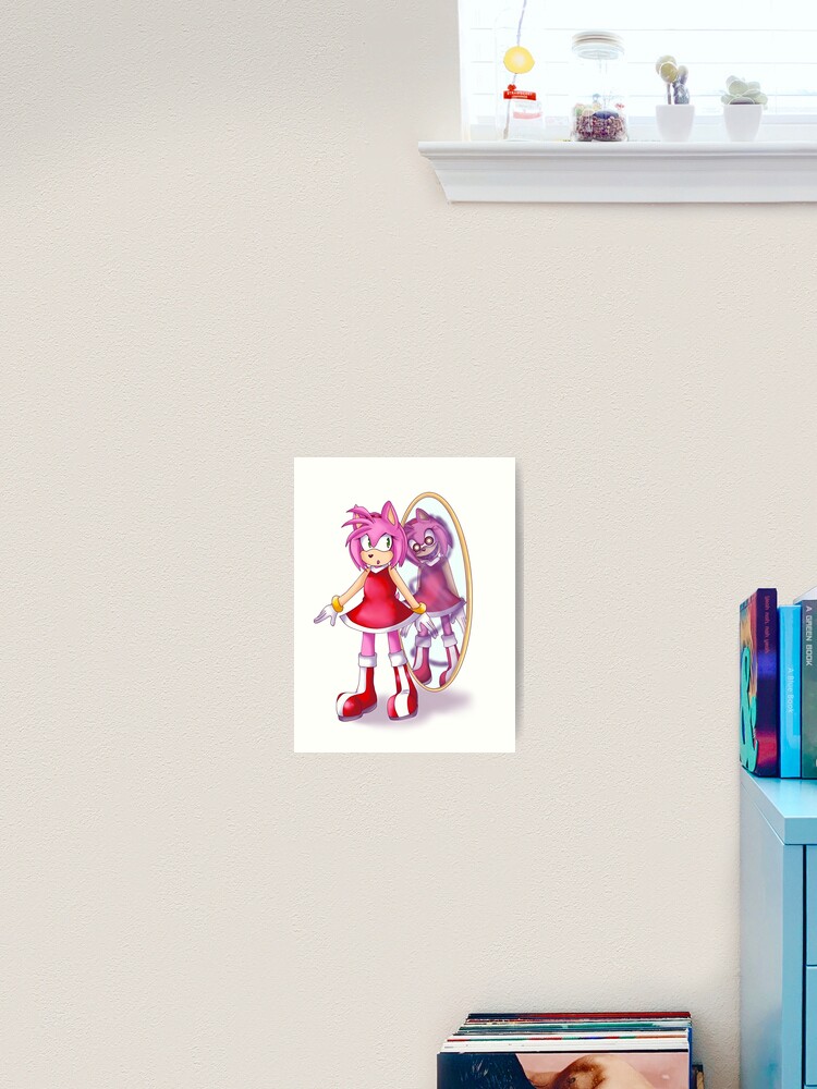 Cute Sonic Amy Rose - Diamond Paintings 