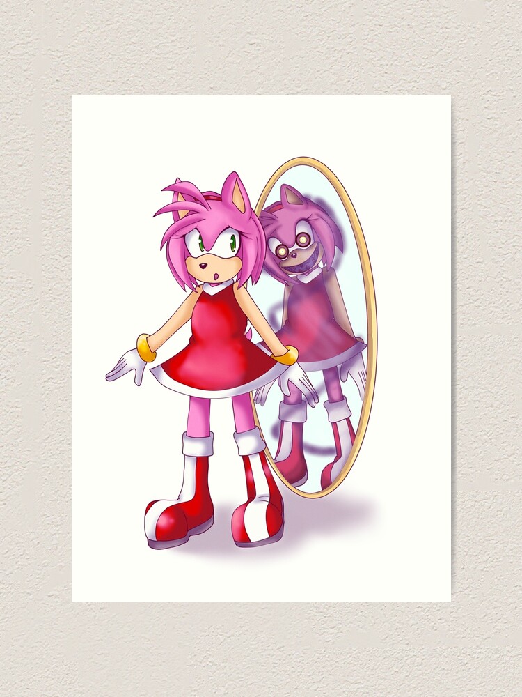 Cute Sonic Amy Rose - Diamond Paintings 