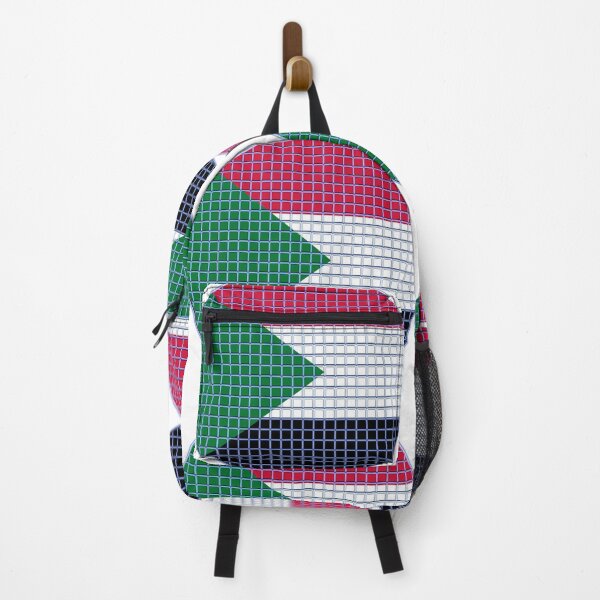 Item preview, Sudan Flag Rounded - Squares Pixel designed and sold by MoonElite.