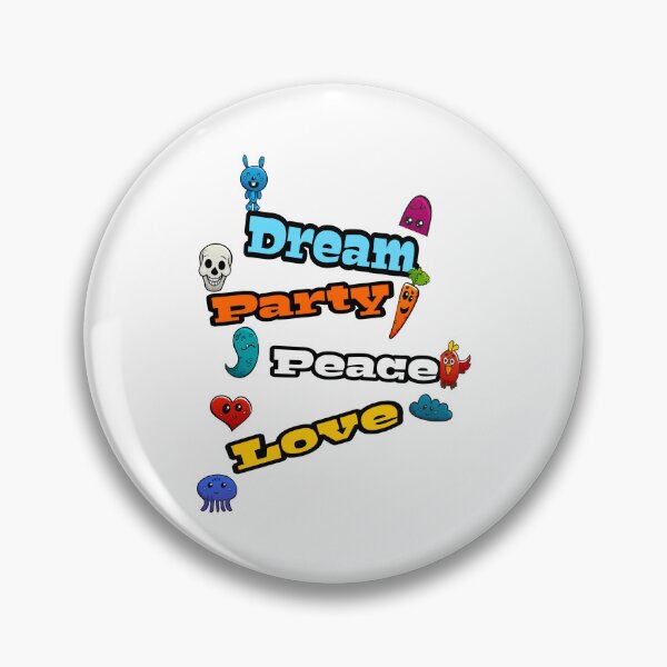 Item preview, peace love party dream designed and sold by ProFoot.