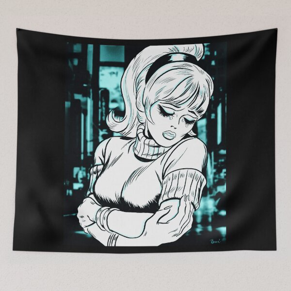 Item preview, Love Is Blue  designed and sold by BunnyThePainter.