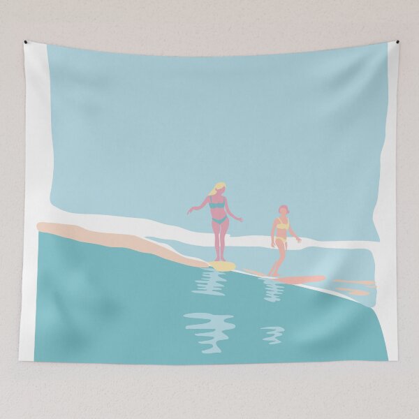 Item preview, WOMAN SURFING - SURFING - SURF - WAVES - WAVE - HAWAII - SURF - ART - SURFING ART  designed and sold by Tropical Blood.