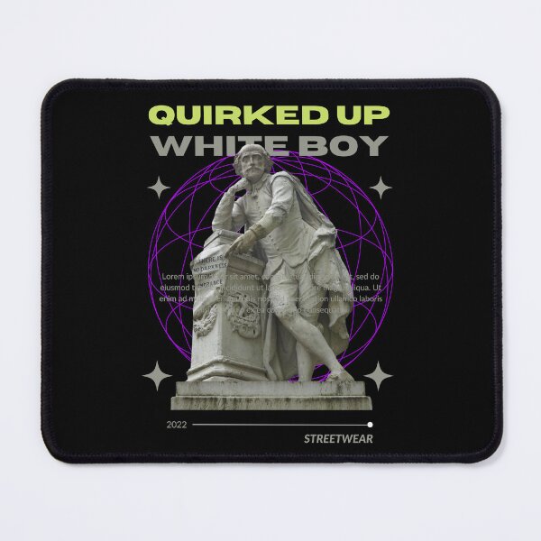 Item preview, Quirked Up White Boy Graphic Shirt designed and sold by WilkDesign.