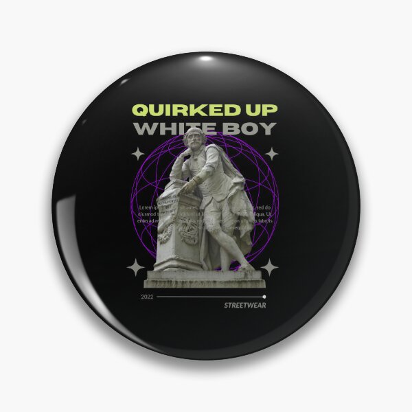 Item preview, Quirked Up White Boy Graphic Shirt designed and sold by WilkDesign.