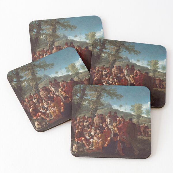 Item preview, Saint John the Baptist Preaching | William Reuter | 1665 Renaissance Gospel Biblical Art designed and sold by CJET.