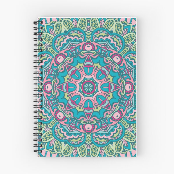 Artikelvorschau, Abstraktes Boho-festliches Mandala-nahtloses Muster bunt entworfen und verkauft von Recti.