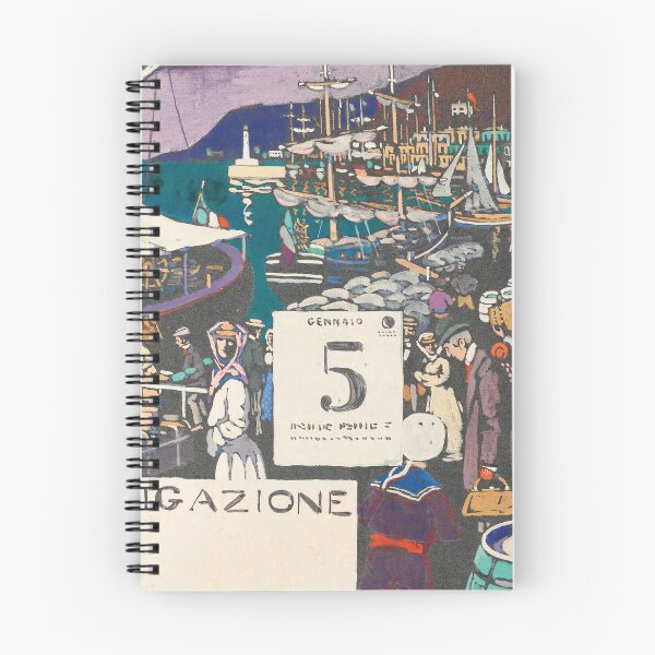 Item preview, Wassily Kandinsky Entwurf Für Ein Schiffsplakat (Study For A Ship Poster) (1906) designed and sold by TeeARTHY.