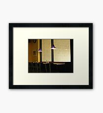 empty Framed Print