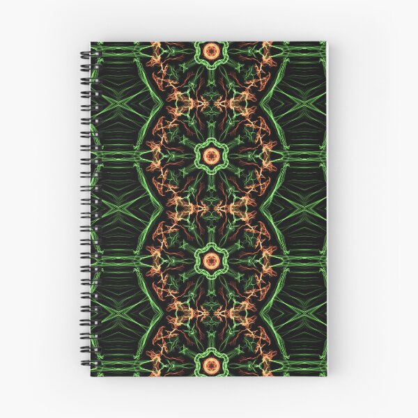 Item preview, Liquid Light Series #124 ~ Green And Orange Abstract Fractal Pattern designed and sold by Ascension Vibrations.