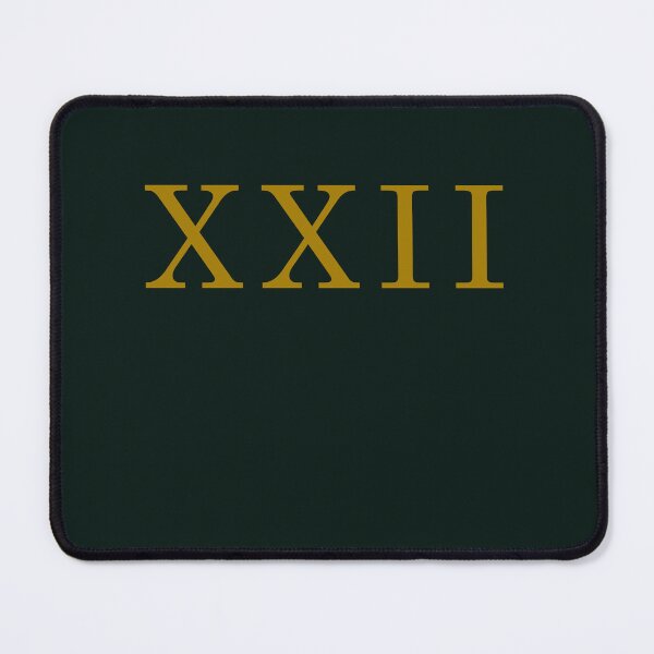 Item preview, Roman Numeral 22 | Roman Numeral XXII | Roman Numerals in Gold designed and sold by Mediterranean Summer.