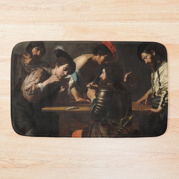 Item preview, Soldiers Playing Cards and Dice (The Cheats) | Valentin de Boulogne | 1620 Renaissance Art designed and sold by CJET.