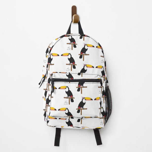 Item preview, Crazy Bird Man with Toucans designed and sold by Laughing Parrot Studio.