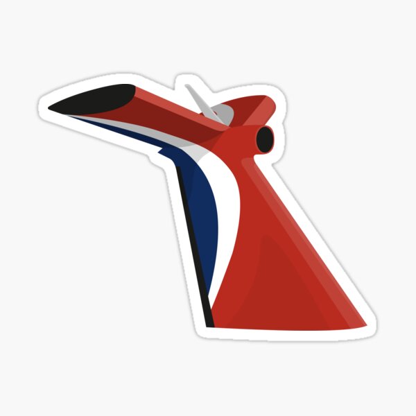 Carnival Cruise Ship Funnel Sticker