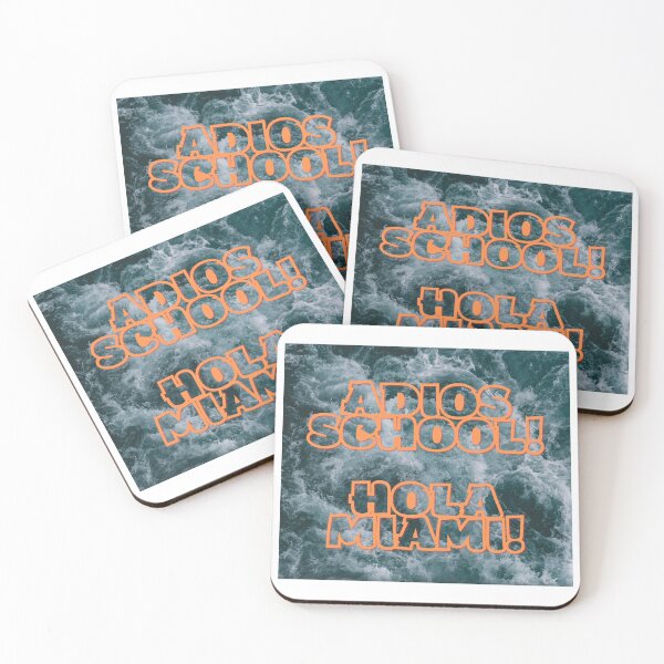 Item preview, Adios School Hola Miami - Miami Beaches - Hola Miami designed and sold by boomantique.