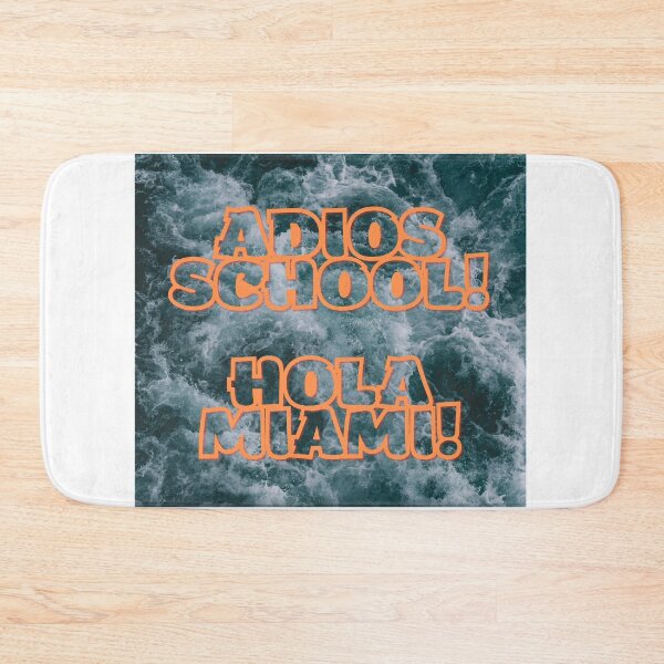 Item preview, Adios School Hola Miami - Miami Beaches - Hola Miami designed and sold by boomantique.