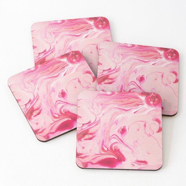 Item preview, Raspberry Ripple Marble Abstract Design  designed and sold by Paulele.