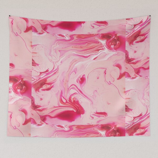 Item preview, Raspberry Ripple Marble Abstract Design  designed and sold by Paulele.