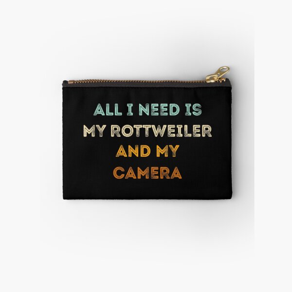 Item preview, Funny Photographer Gifts: All I Need Is My Rottweiler And My Camera, Photography Lovers designed and sold by AMINE  ★★★★★.