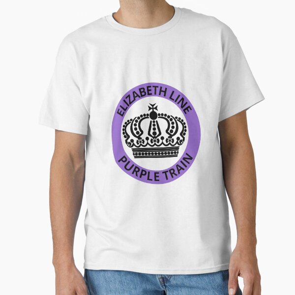 Item preview, Elizabeth Line Purple Train with Crown designed and sold by LoloTrends.