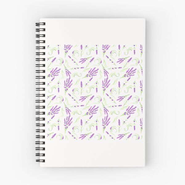 Item preview, lavender flowers patern designed and sold by SAJAMANIA.
